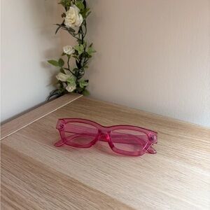 Pink Fashion Glasses